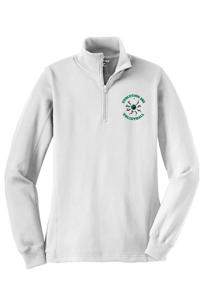 Evolution 360 Volleyball Adult Women's Embroidered Quarter-Zip Pullover Signature Lacrosse