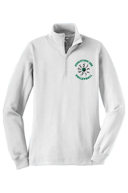 Evolution 360 Volleyball Adult Women's Embroidered Quarter-Zip Pullover Signature Lacrosse
