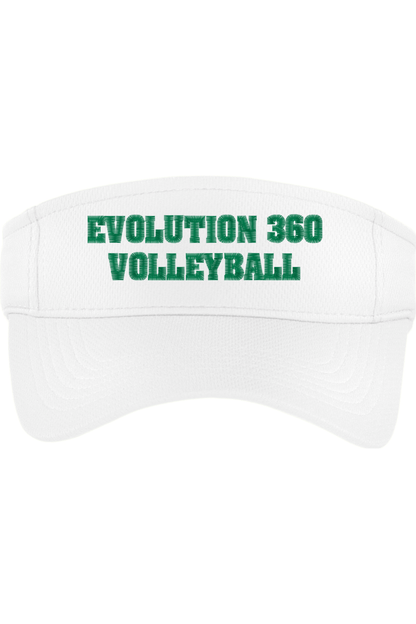 Evolution 360 Volleyball Embroidered Visor Signature Lacrosse