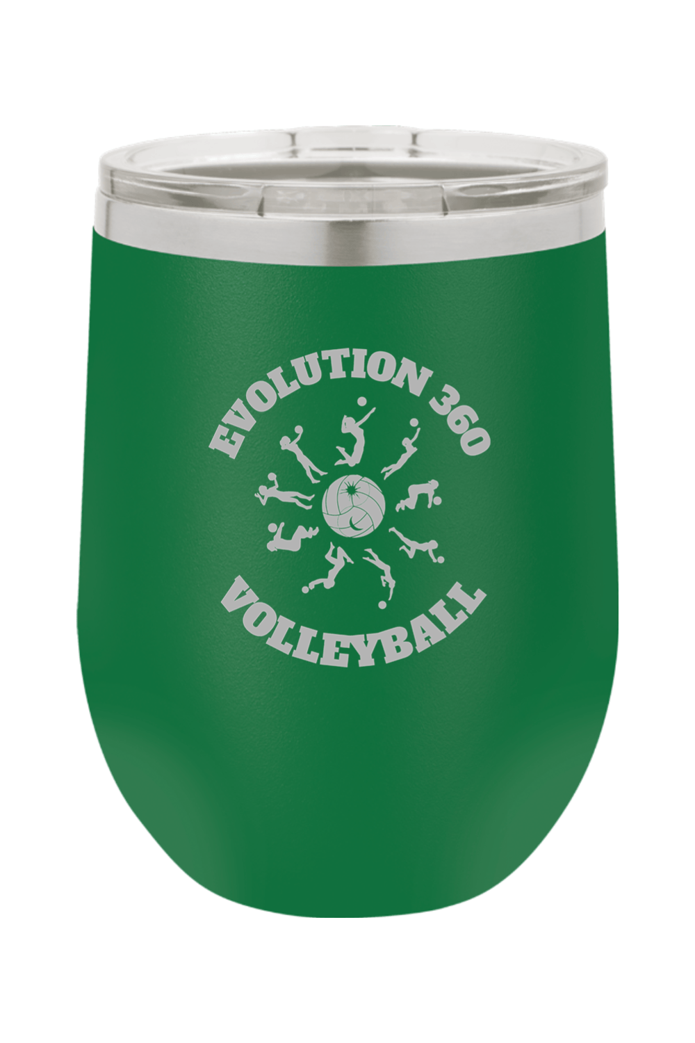 Evolution 360 Volleyball Insulated Wine Tumbler Signature Lacrosse