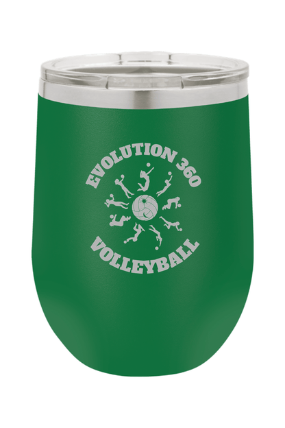 Evolution 360 Volleyball Insulated Wine Tumbler Signature Lacrosse