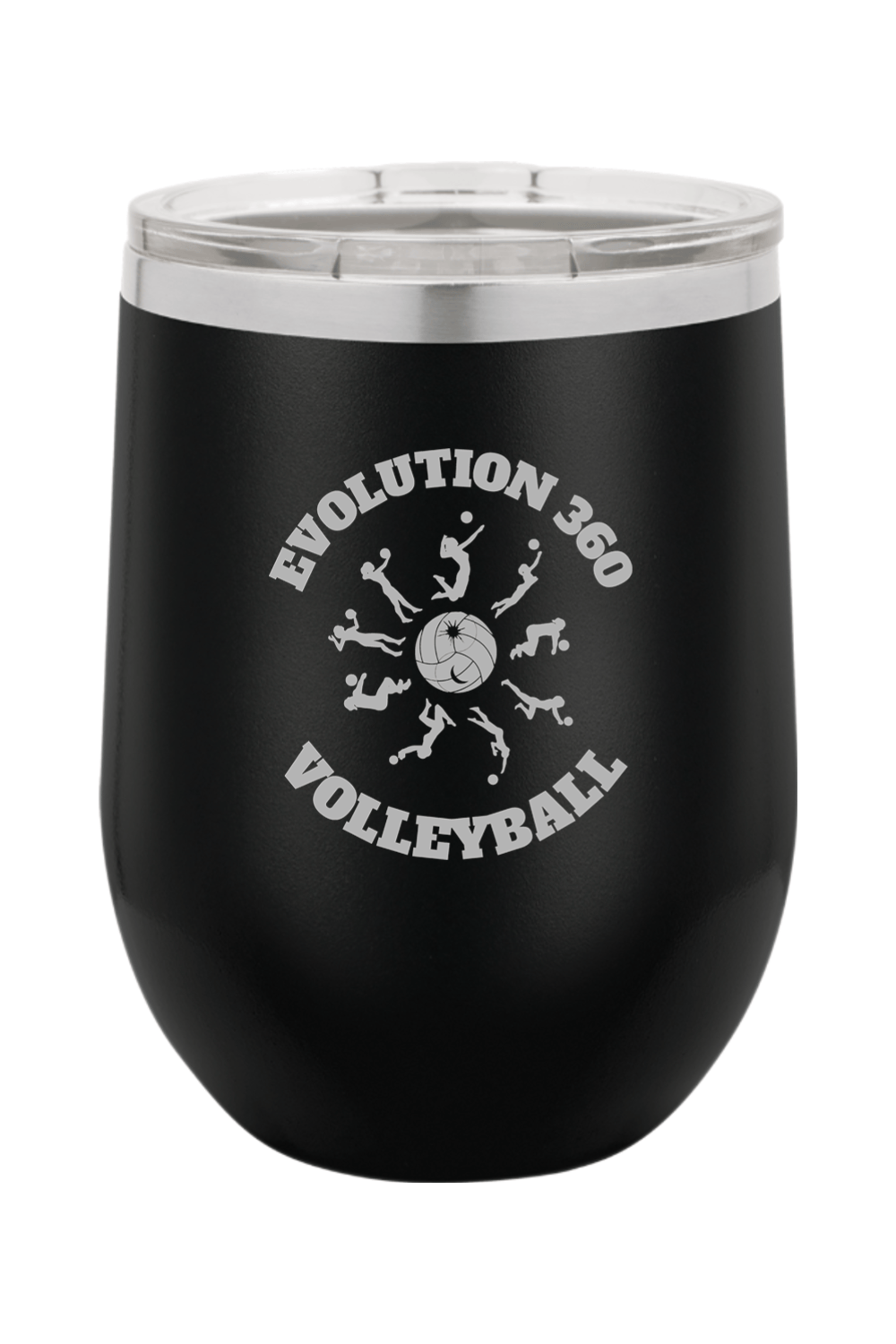 Evolution 360 Volleyball Insulated Wine Tumbler Signature Lacrosse