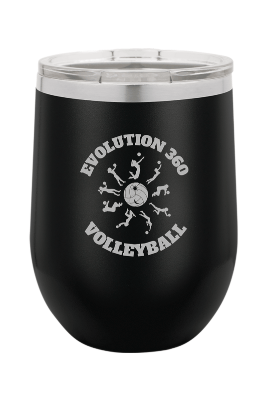 Evolution 360 Volleyball Insulated Wine Tumbler Signature Lacrosse