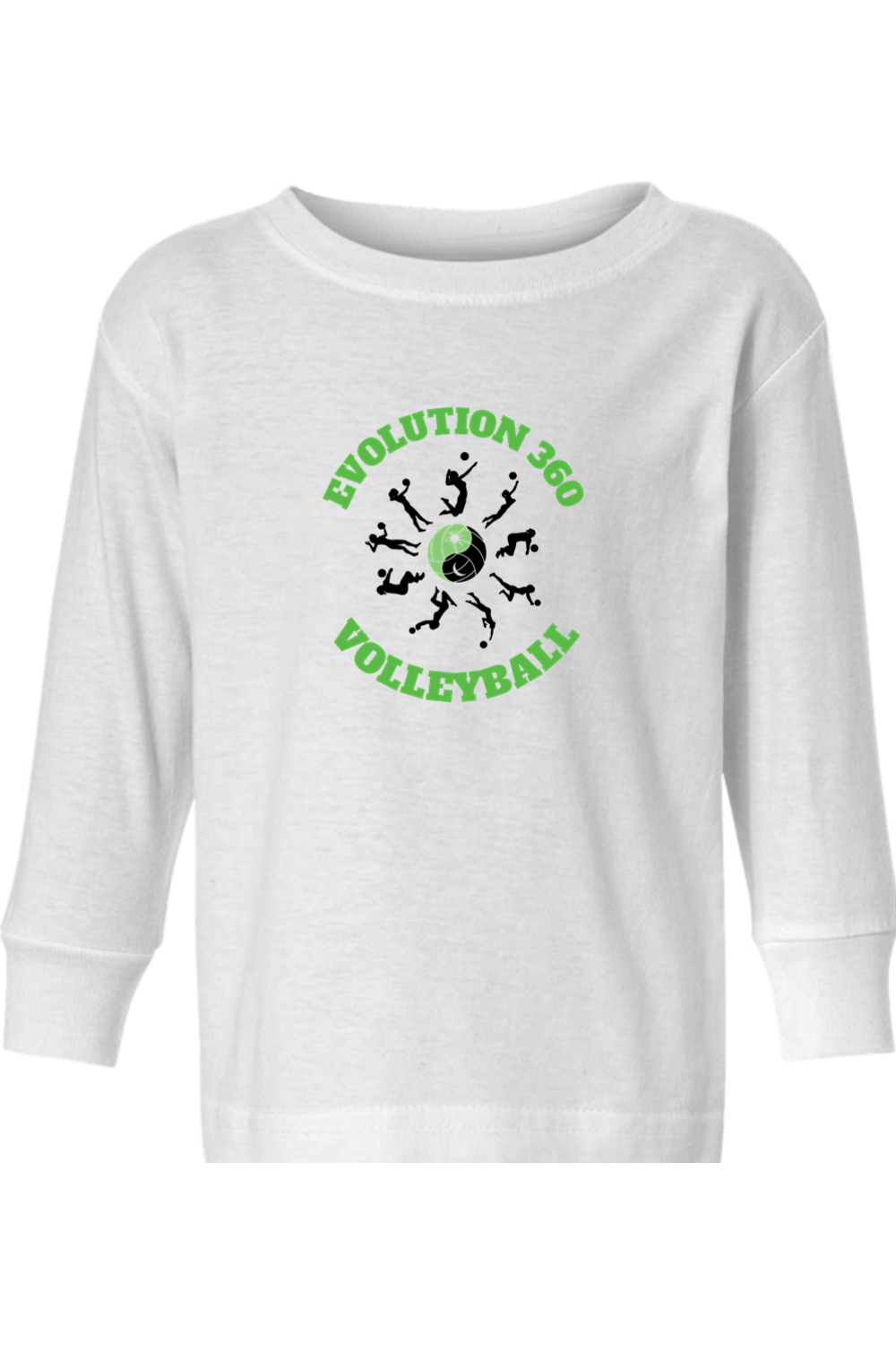 Evolution 360 Volleyball Toddler Long Sleeve T-Shirt Signature Lacrosse
