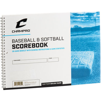 CHAMPRO Baseball/Softball Scorebook