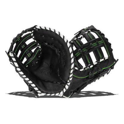 Marucci Krewe 12.50" Youth Baseball First Base Mitt: MFG3KR37S1-BK/NG