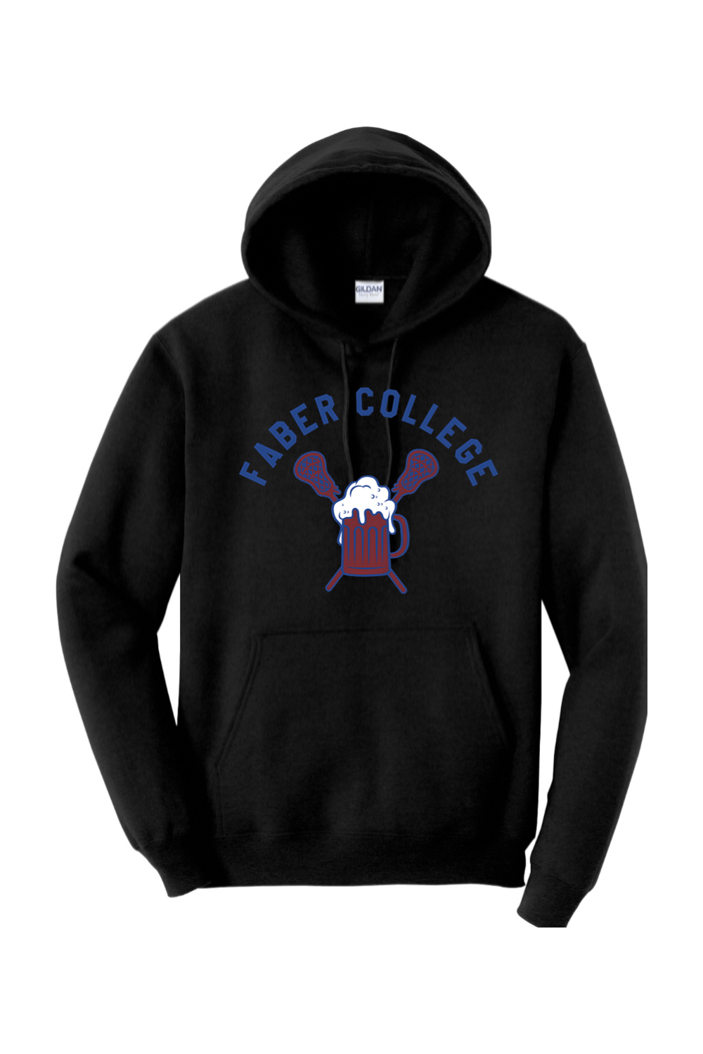Faber College FC Adult Heavyweight Hoodie Signature Lacrosse