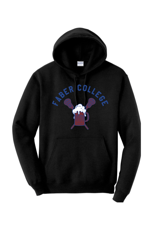 Faber College FC Adult Heavyweight Hoodie Signature Lacrosse