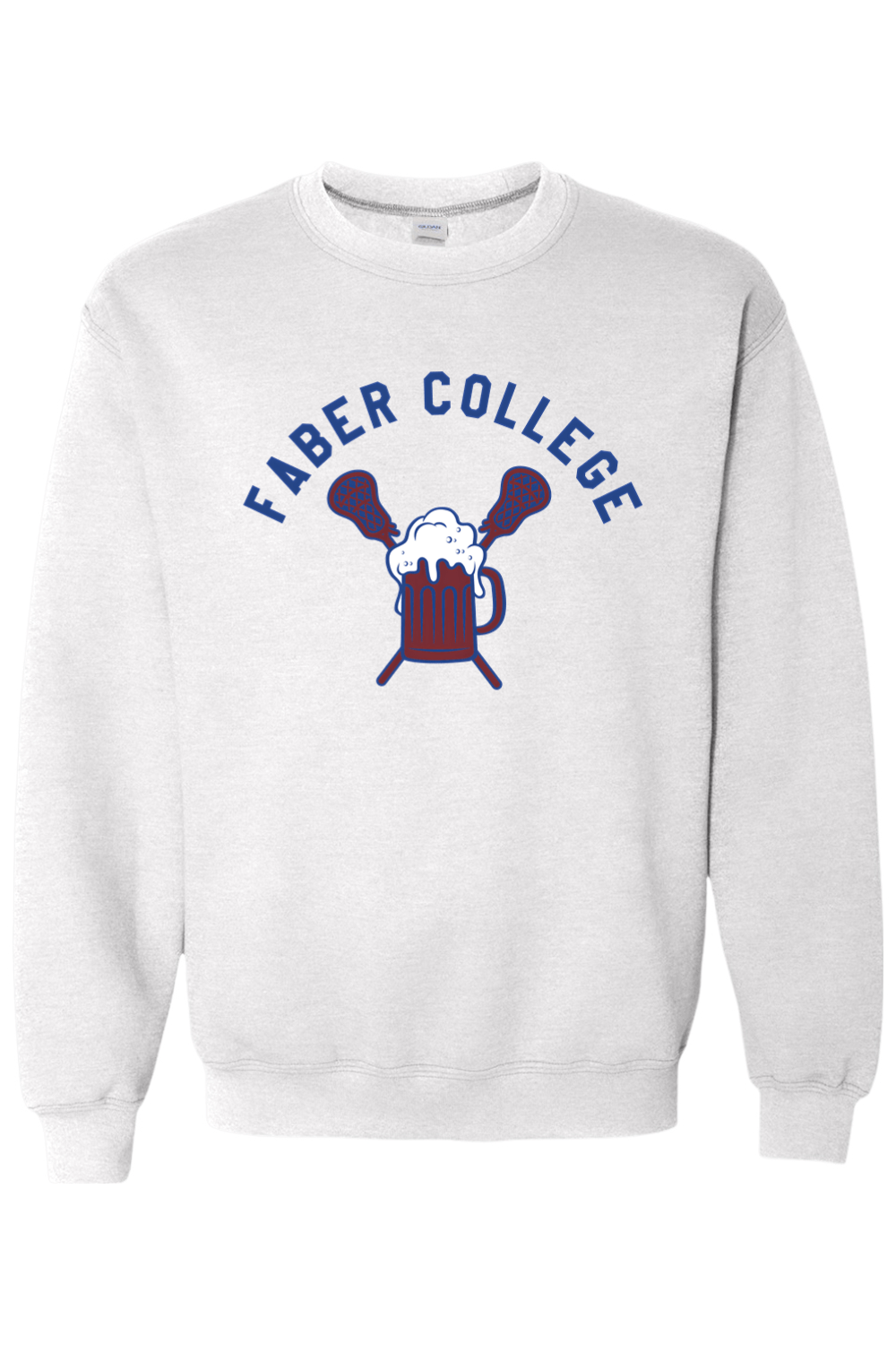 Faber College FC Adult Heavyweight Sweatshirt Signature Lacrosse