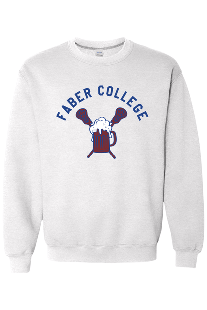 Faber College FC Adult Heavyweight Sweatshirt Signature Lacrosse