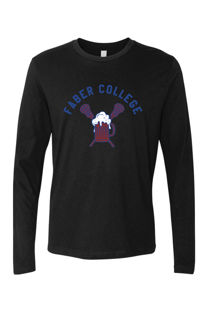 Faber College FC Adult Long Sleeve T-Shirt Signature Lacrosse