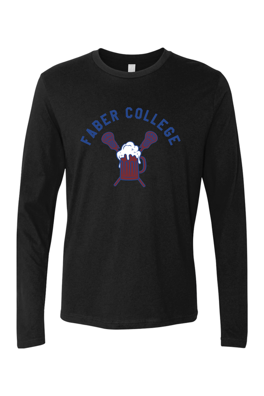 Faber College FC Adult Long Sleeve T-Shirt Signature Lacrosse