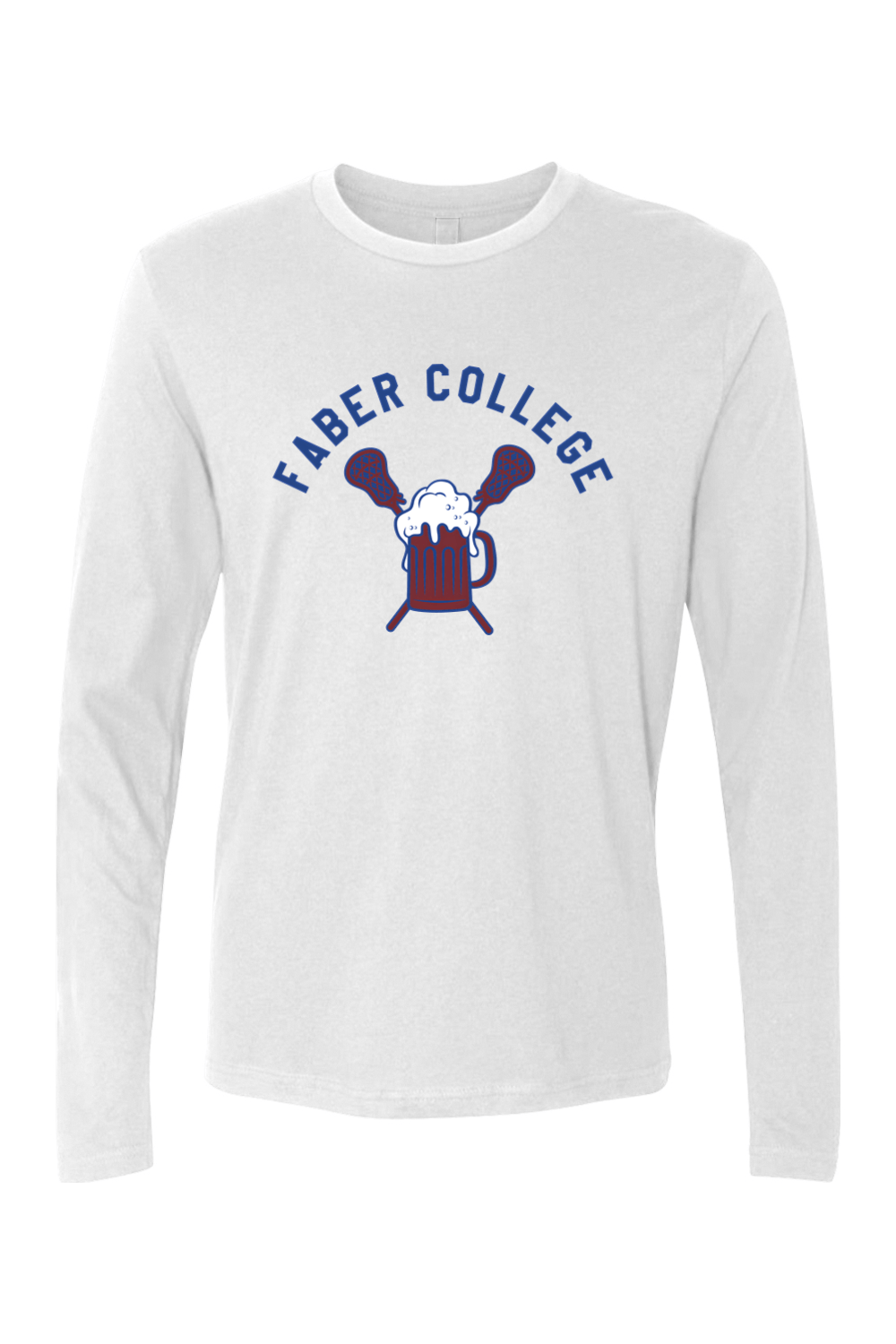 Faber College FC Adult Long Sleeve T-Shirt Signature Lacrosse