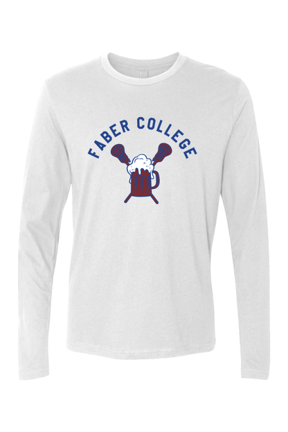Faber College FC Adult Long Sleeve T-Shirt Signature Lacrosse