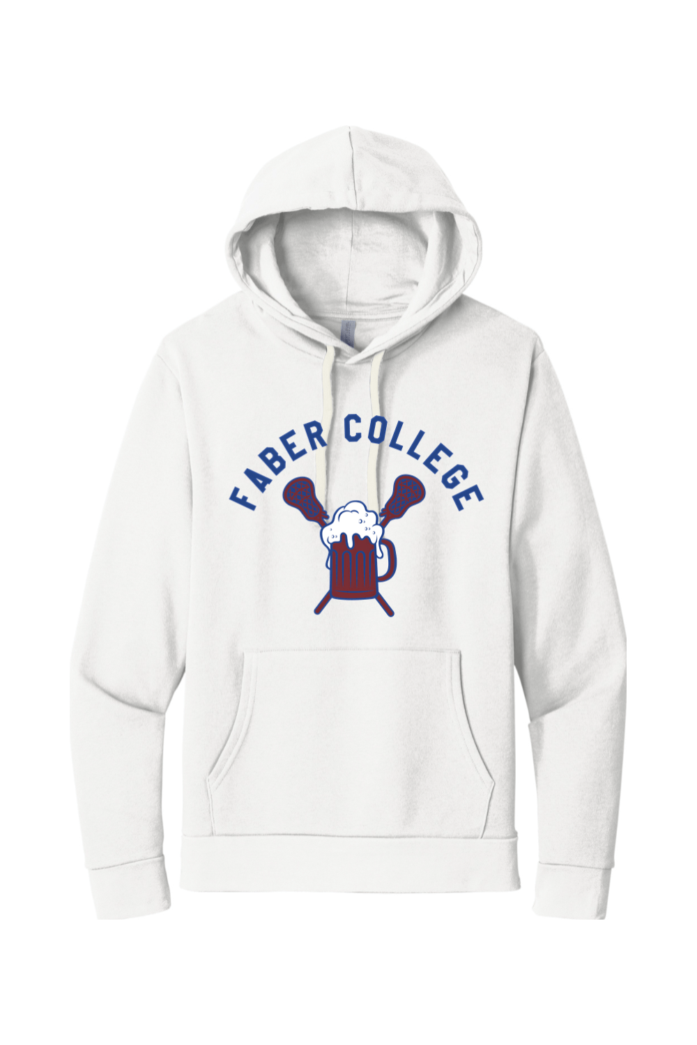 Faber College FC Adult Premium Lightweight Hoodie Signature Lacrosse