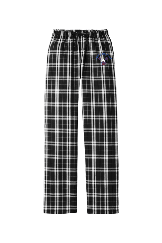 Faber College FC Adult Women's Flannel Plaid Pants Signature Lacrosse