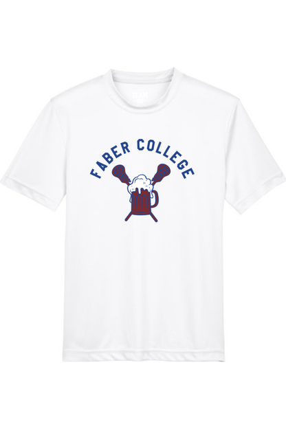 Faber College FC Youth Athletic T-Shirt Signature Lacrosse