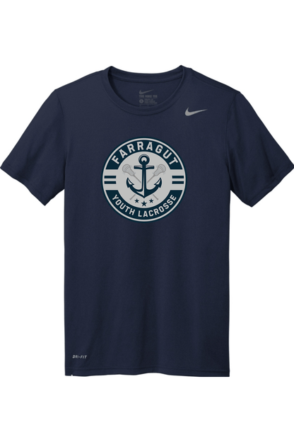 Farragut Nike Team rLegend Tee Signature Lacrosse