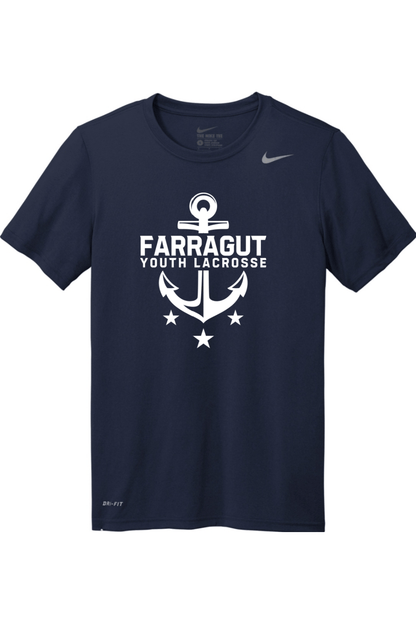Farragut Nike Team rLegend Tee Signature Lacrosse