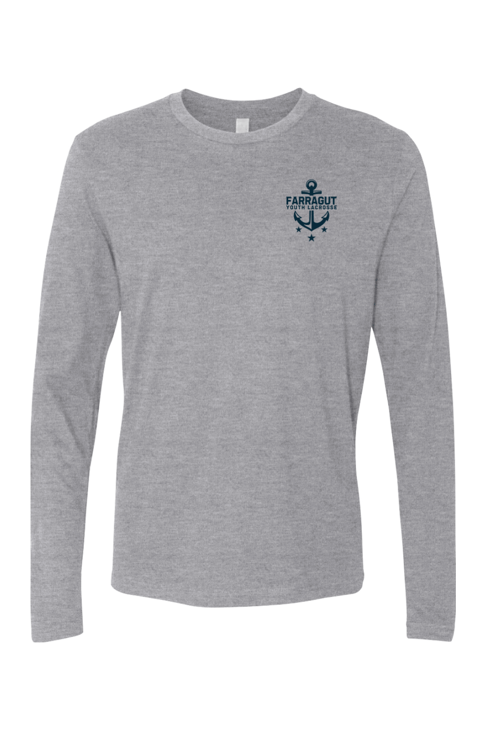 Farragut YLC Adult Long Sleeve T-Shirt Signature Lacrosse