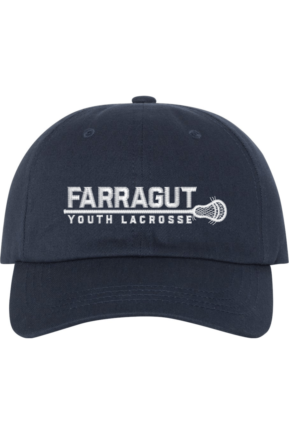 Farragut YLC Embroidered Dad Hat Signature Lacrosse