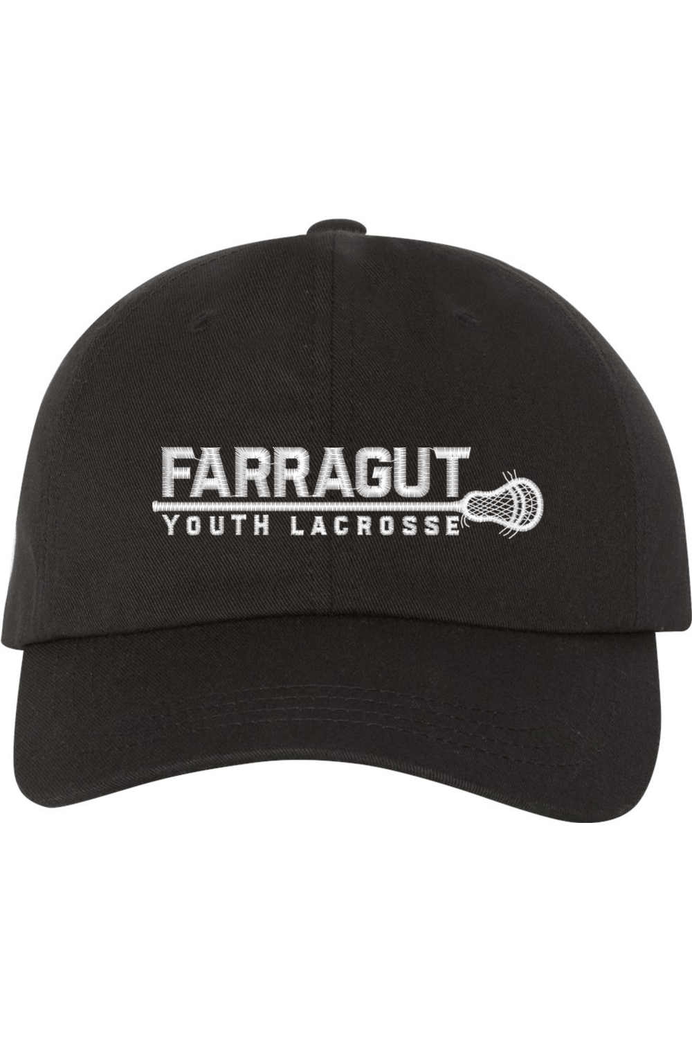 Farragut YLC Embroidered Dad Hat Signature Lacrosse