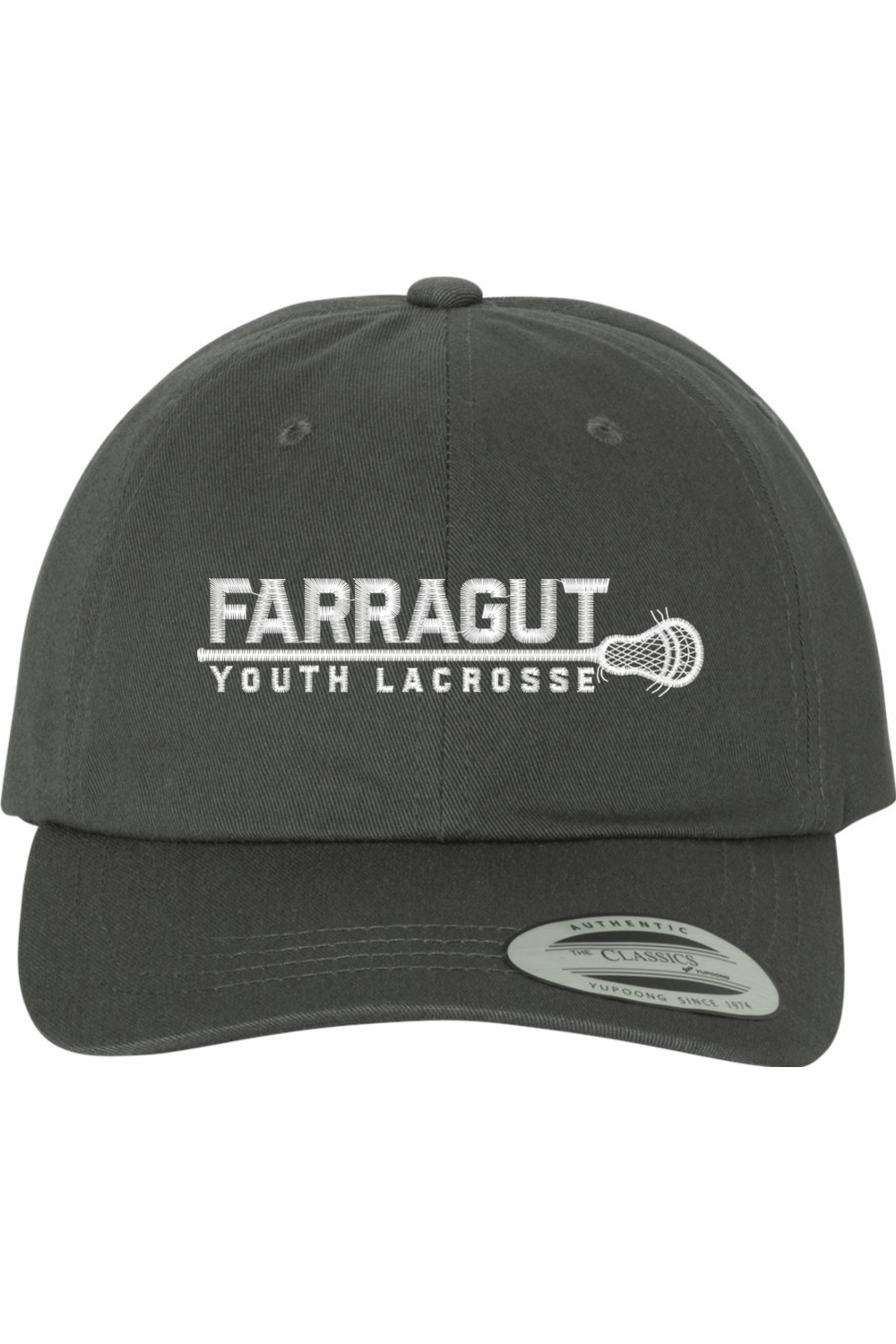 Farragut YLC Embroidered Dad Hat Signature Lacrosse