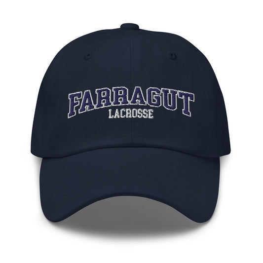 Farragut YLC Embroidered Dad Hat Signature Lacrosse