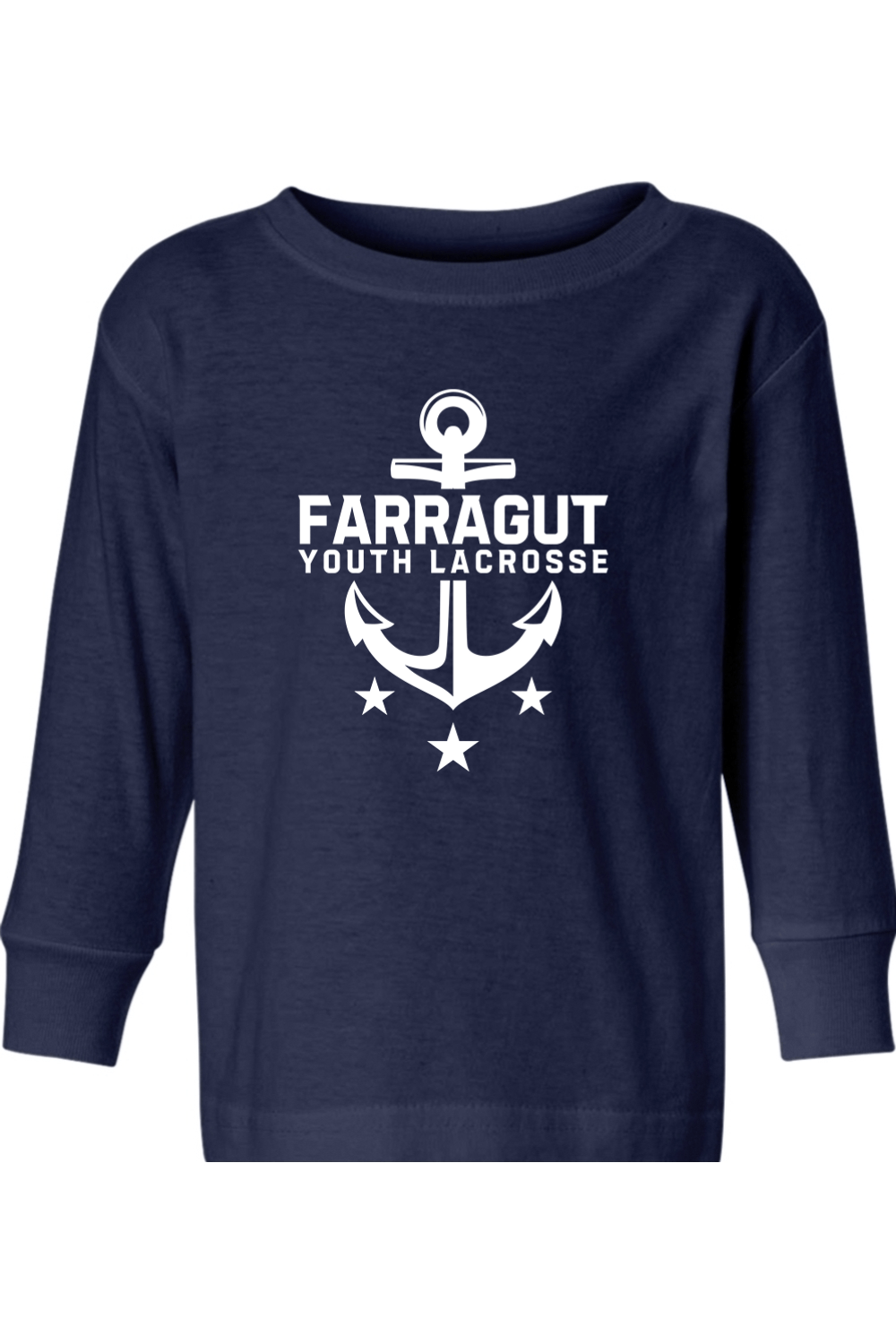 Farragut YLC Toddler Long Sleeve T-Shirt Signature Lacrosse