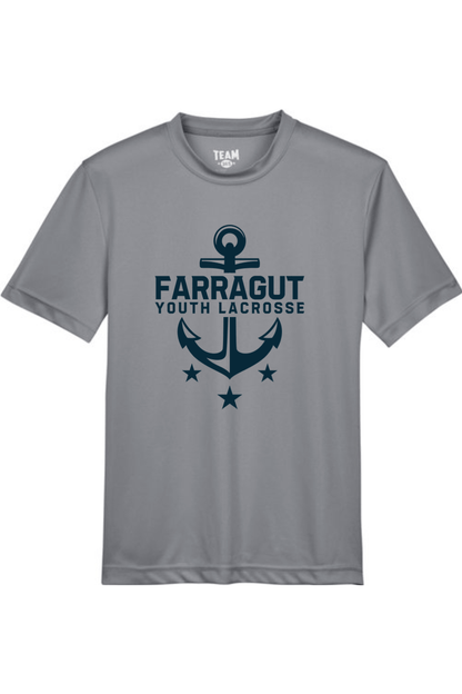 Farragut YLC Youth Athletic T-Shirt Signature Lacrosse