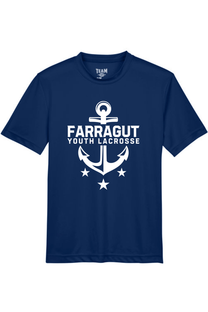 Farragut YLC Youth Athletic T-Shirt Signature Lacrosse