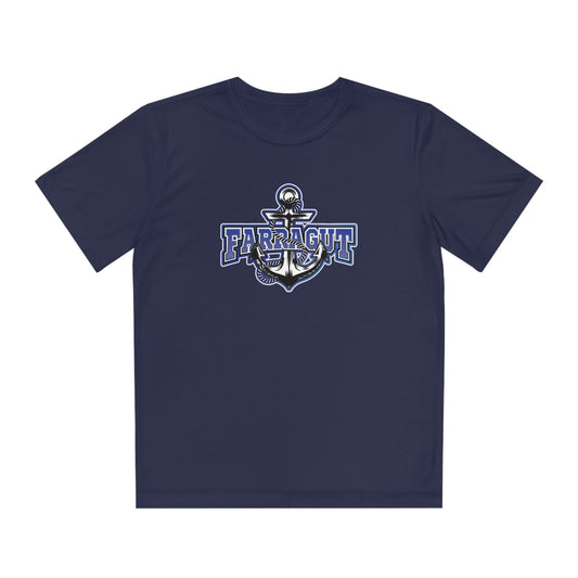 Farragut YLC Youth Athletic T-Shirt Signature Lacrosse