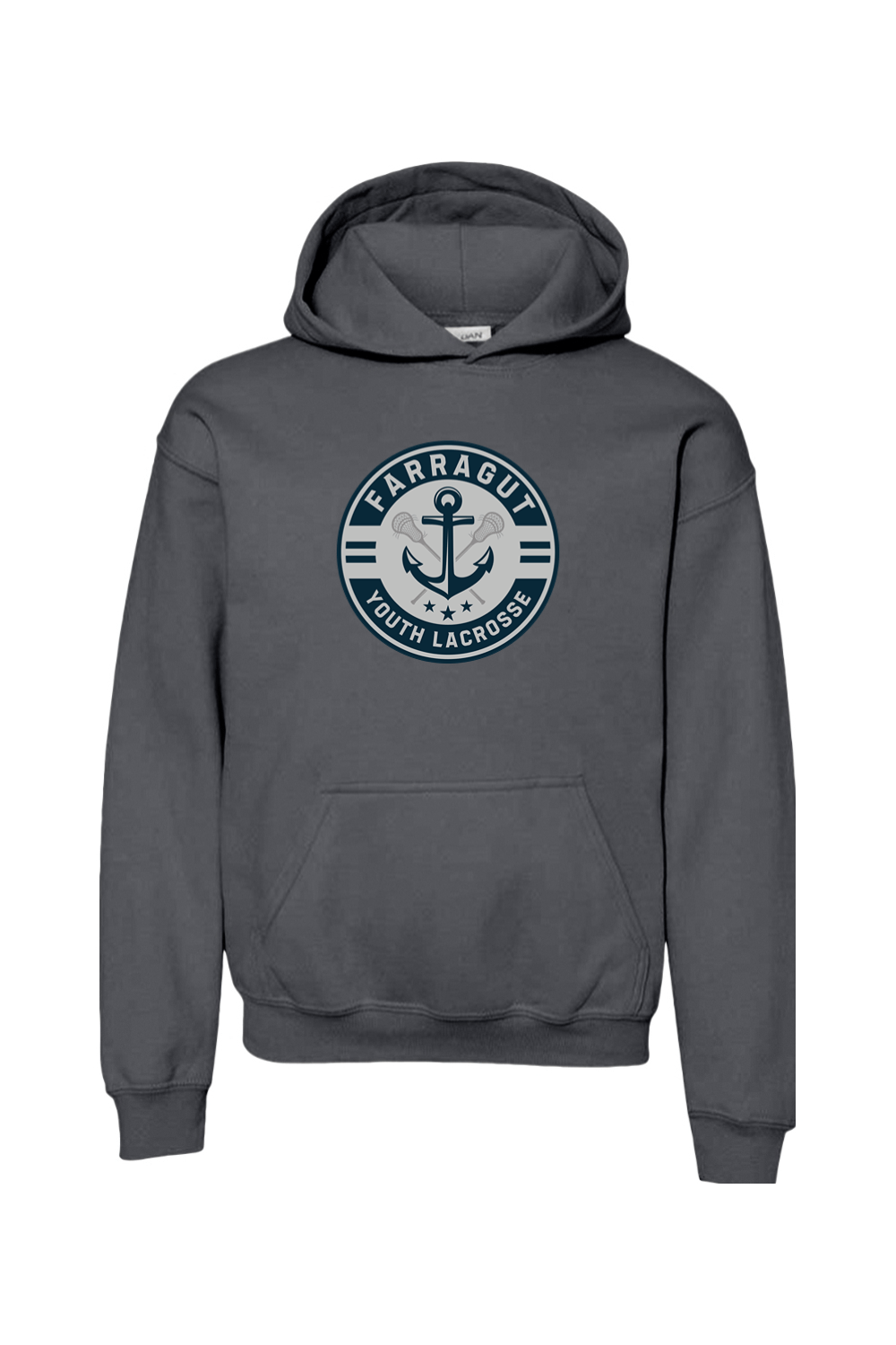 Farragut YLC Youth Hoodie Signature Lacrosse