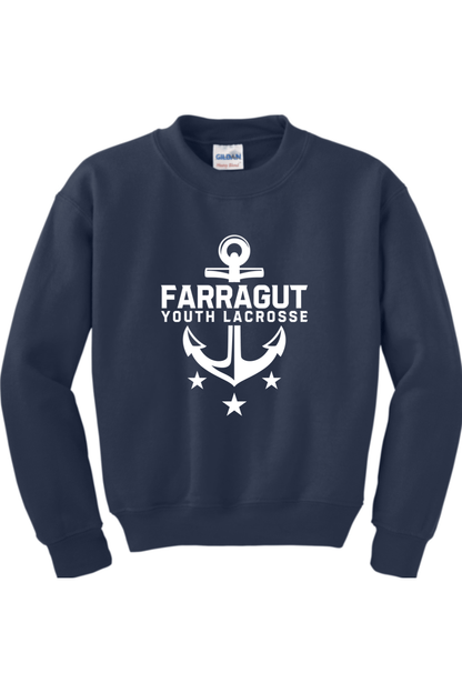 Farragut YLC Youth Sweatshirt Signature Lacrosse