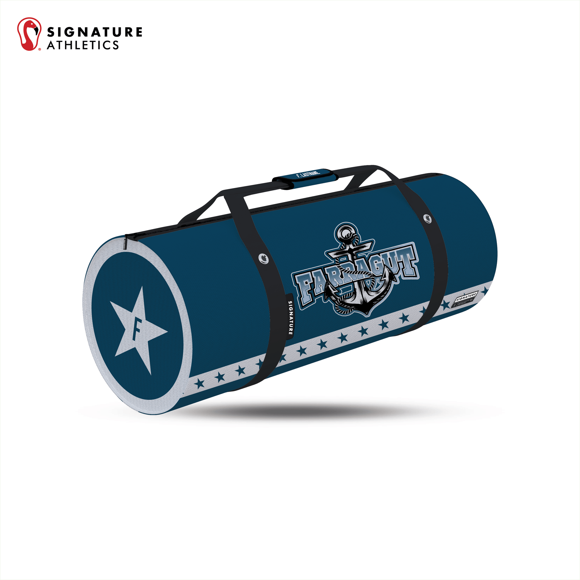 Farragut Youth Lacrosse Customizable Large Equipment Duffel Bag Signature Lacrosse