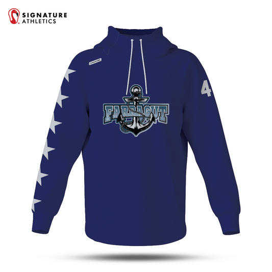 Farragut Youth Lacrosse Men's Pro Dye Sub Scuba Hoodie Signature Lacrosse