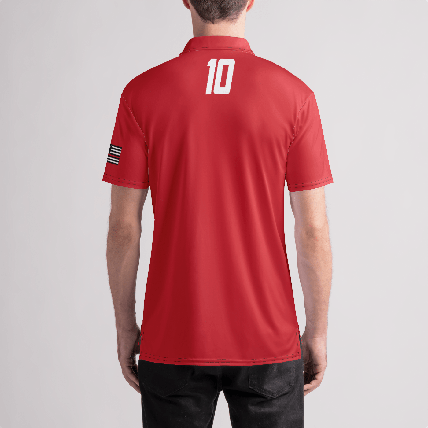 FDNY Lacrosse 10 Mens Polo Shirt Signature Lacrosse