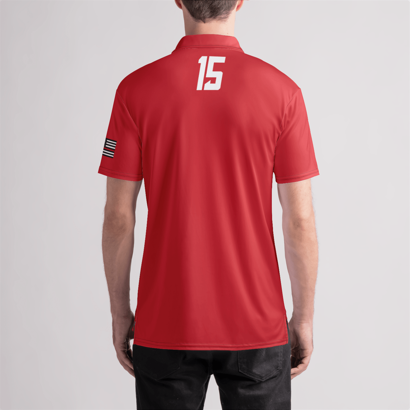 FDNY Lacrosse 15 Mens Polo Shirt Signature Lacrosse