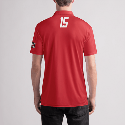 FDNY Lacrosse 15 Mens Polo Shirt Signature Lacrosse