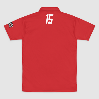 FDNY Lacrosse 15 Mens Polo Shirt Signature Lacrosse