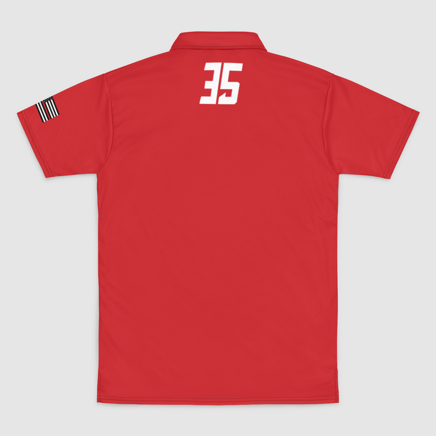 FDNY Lacrosse 35 Mens Polo Shirt Signature Lacrosse