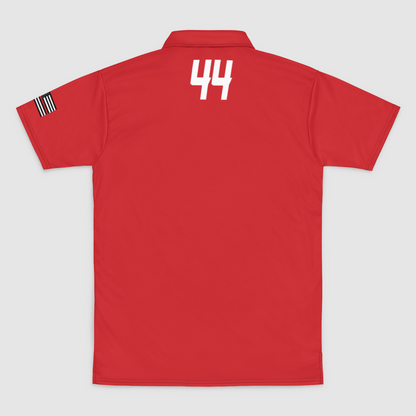 FDNY Lacrosse 44 Mens Polo Shirt Signature Lacrosse