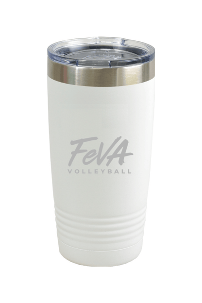 Features Volleyball 20oz Stainless Steel Tumbler Signature Lacrosse