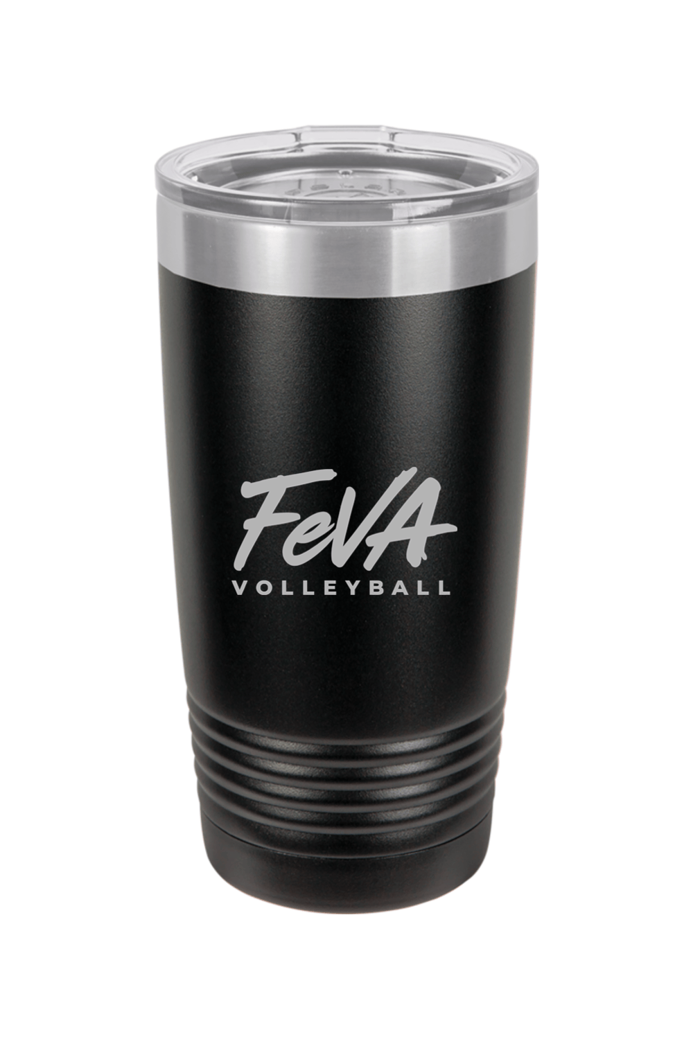 Features Volleyball 20oz Stainless Steel Tumbler Signature Lacrosse