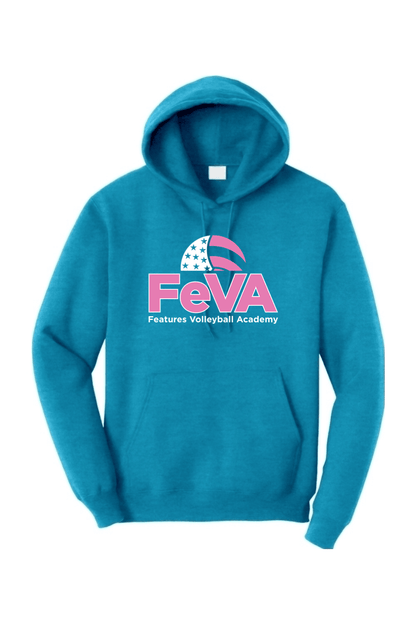 Features Volleyball Adult Heavyweight Hoodie Signature Lacrosse
