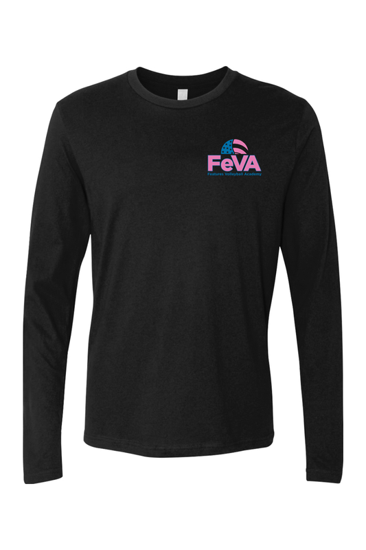 Features Volleyball Adult Long Sleeve T-Shirt Signature Lacrosse
