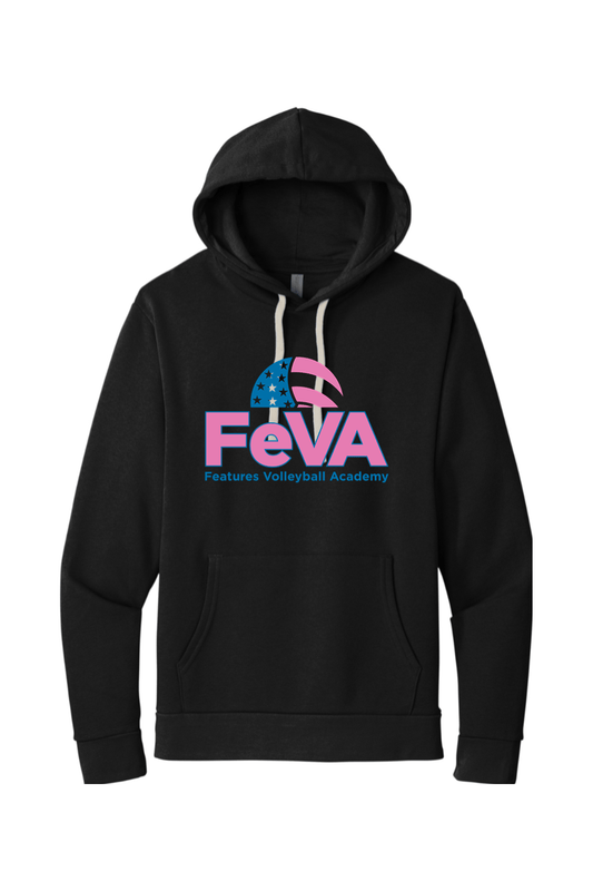 Features Volleyball Adult Premium Lightweight Hoodie Signature Lacrosse