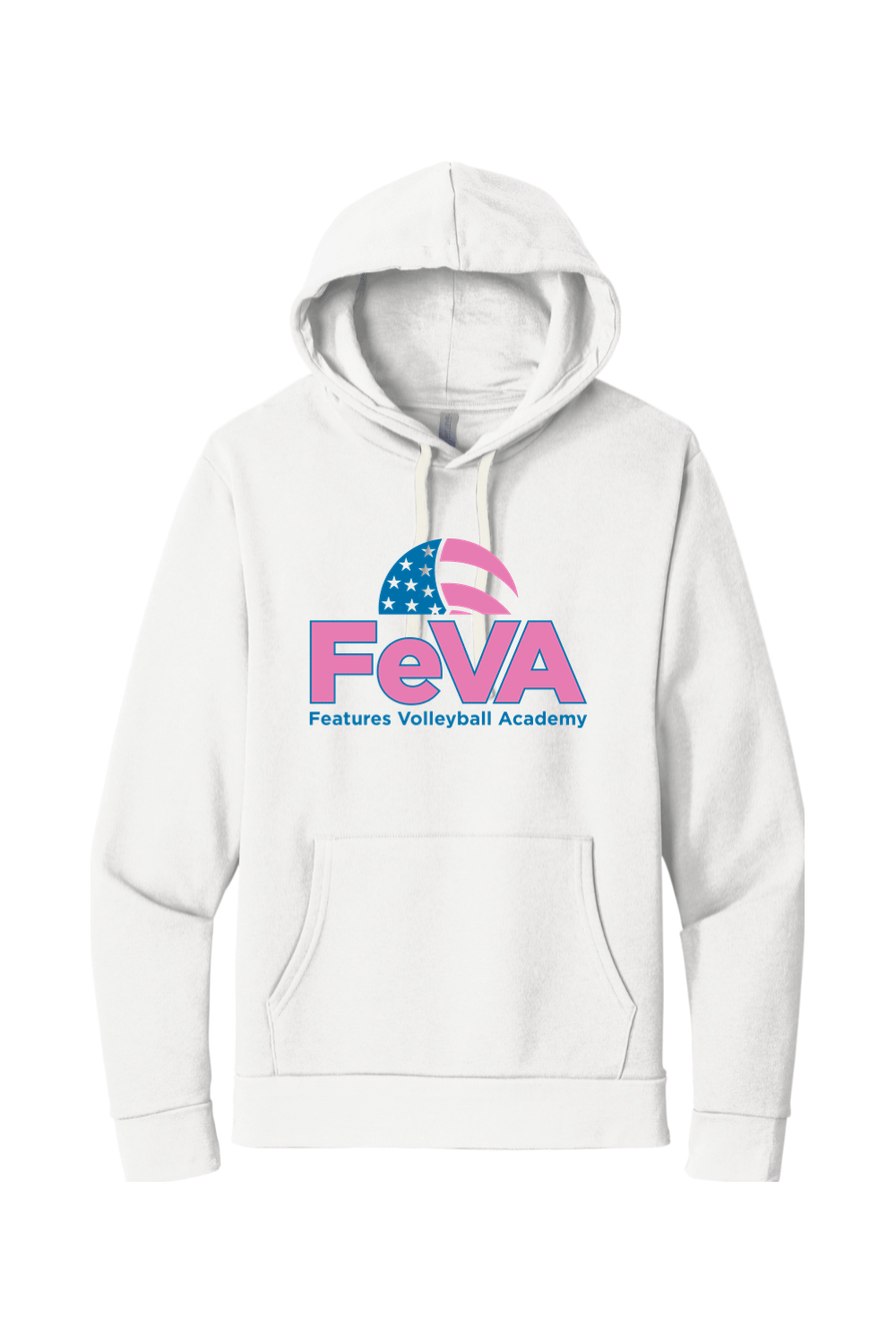 Features Volleyball Adult Premium Lightweight Hoodie Signature Lacrosse