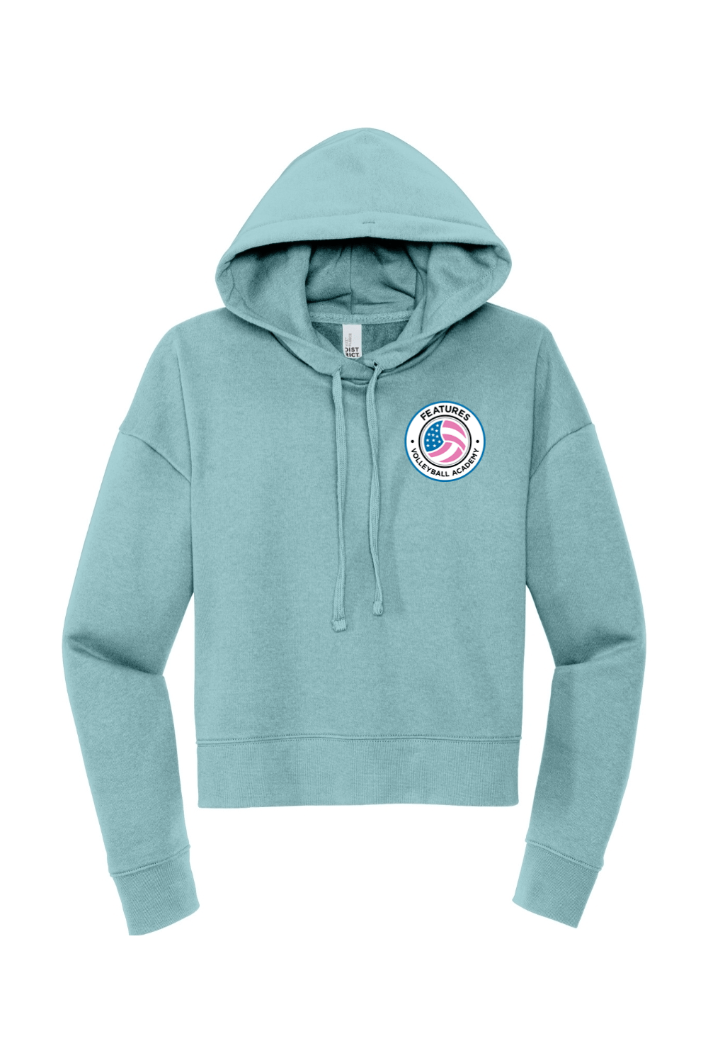 Features Volleyball Adult Women's Fleece Hoodie Signature Lacrosse