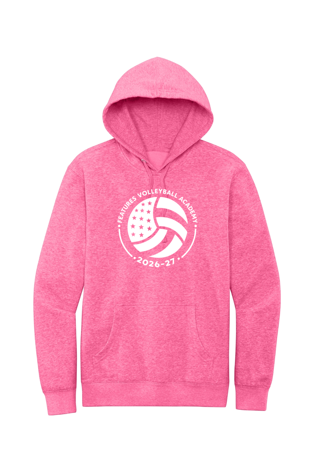 Features Volleyball District V.I.T. Fleece Hoodie Signature Lacrosse